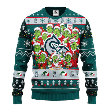 Seattle Mariners 12 Grinch Ugly Christmas Sweater – Moonbestprint