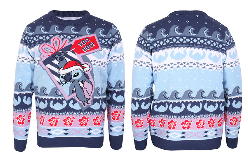 Lilo Stitch Yoo Hoo Ugly Christmas Sweater – Moonbestprint
