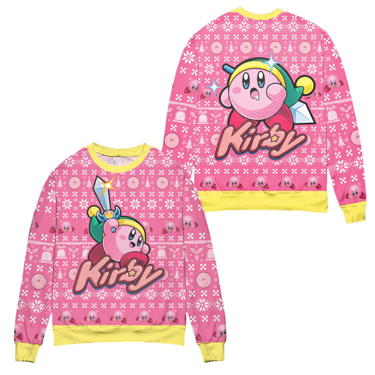 Kirby Ugly Christmas Sweater – Moonbestprint