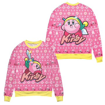 Kirby Ugly Christmas Sweater – Moonbestprint