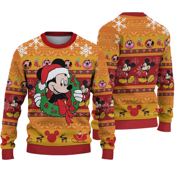 Disney Mickey Style 6 Holiday Ugly Christmas Sweater – Moonbestprint