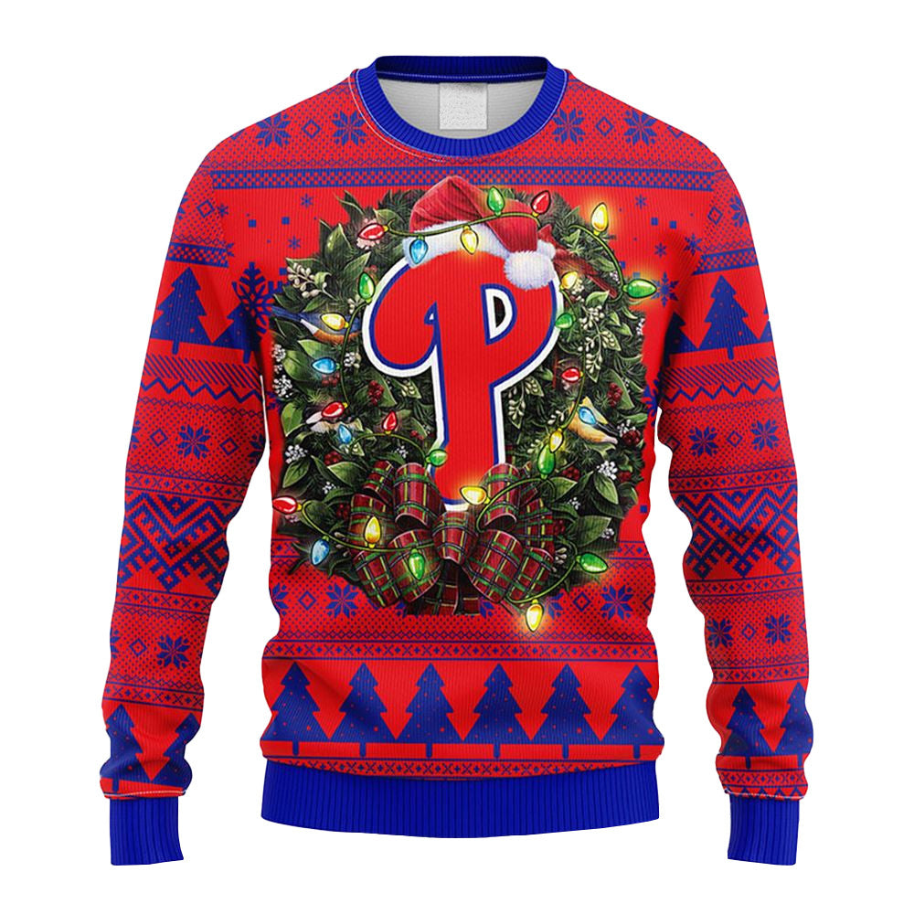 Philadelphia Phillies Christmas Ugly Sweater – Moonbestprint