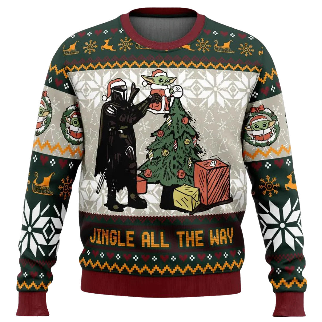 Jingle All The Way Star Wars Christmas Ugly Sweater – Moonbestprint