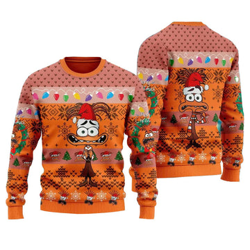 Anxiety Ugly Christmas Sweater Inside Out 2 Emotion Mood Shirt Family Xmas Gift – Moonbestprint