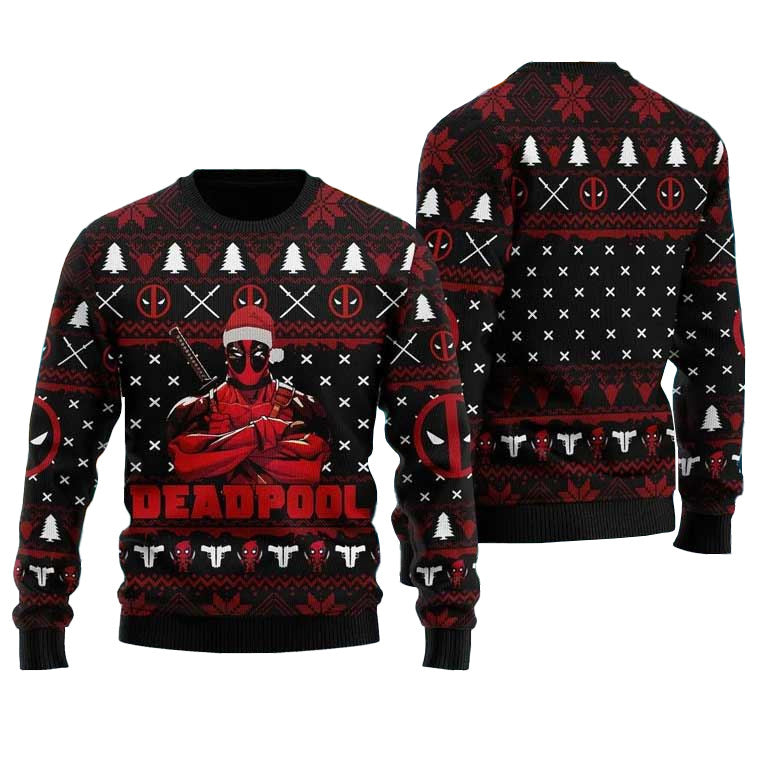 Deadpool Marvel Ugly Christmas Sweater – Moonbestprint