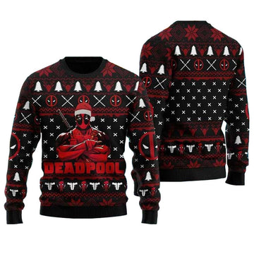 Deadpool Marvel Ugly Christmas Sweater – Moonbestprint