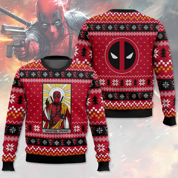 Marvel Jesus Deadpool Ugly Sweater – Moonbestprint