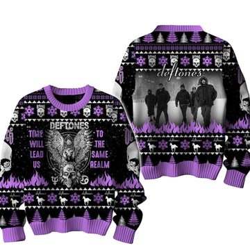 Deftones Time Will Lead Us To The Same Realm Christmas Ugly Sweater – Moonbestprint