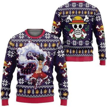 Luffy Gear 4 Ugly Sweater – Moonbestprint