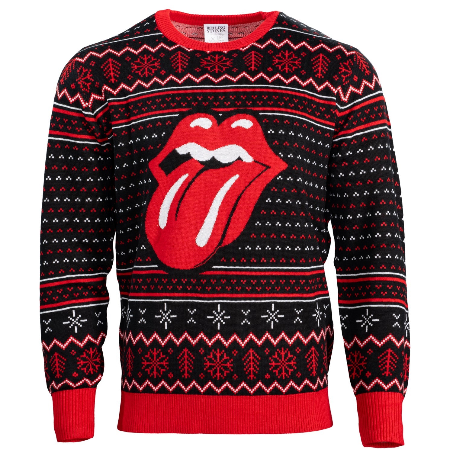 Rolling Stones Lips Tongue Christmas Ugly Sweater – Moonbestprint