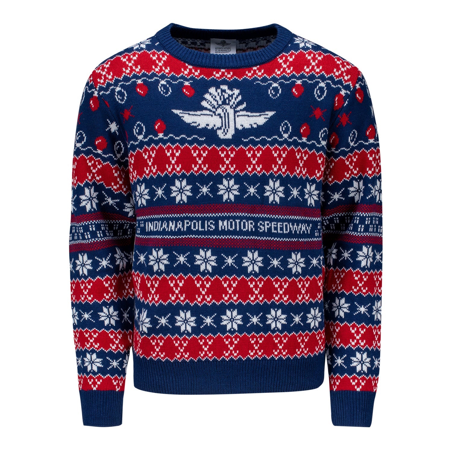Wing Wheel Flag Ugly Christmas Sweater – Moonbestprint