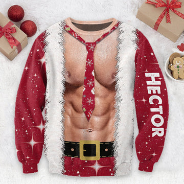 Ho Ho Ho I'm Your Santa Couple Ugly Christmas Sweater – Moonbestprint