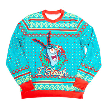 SpongeBob SquarePants Sleigh Ugly Christmas Sweater – Moonbestprint
