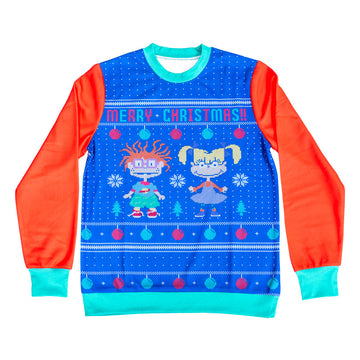 Rugrats Merry Christmas Ugly Sweater – Moonbestprint
