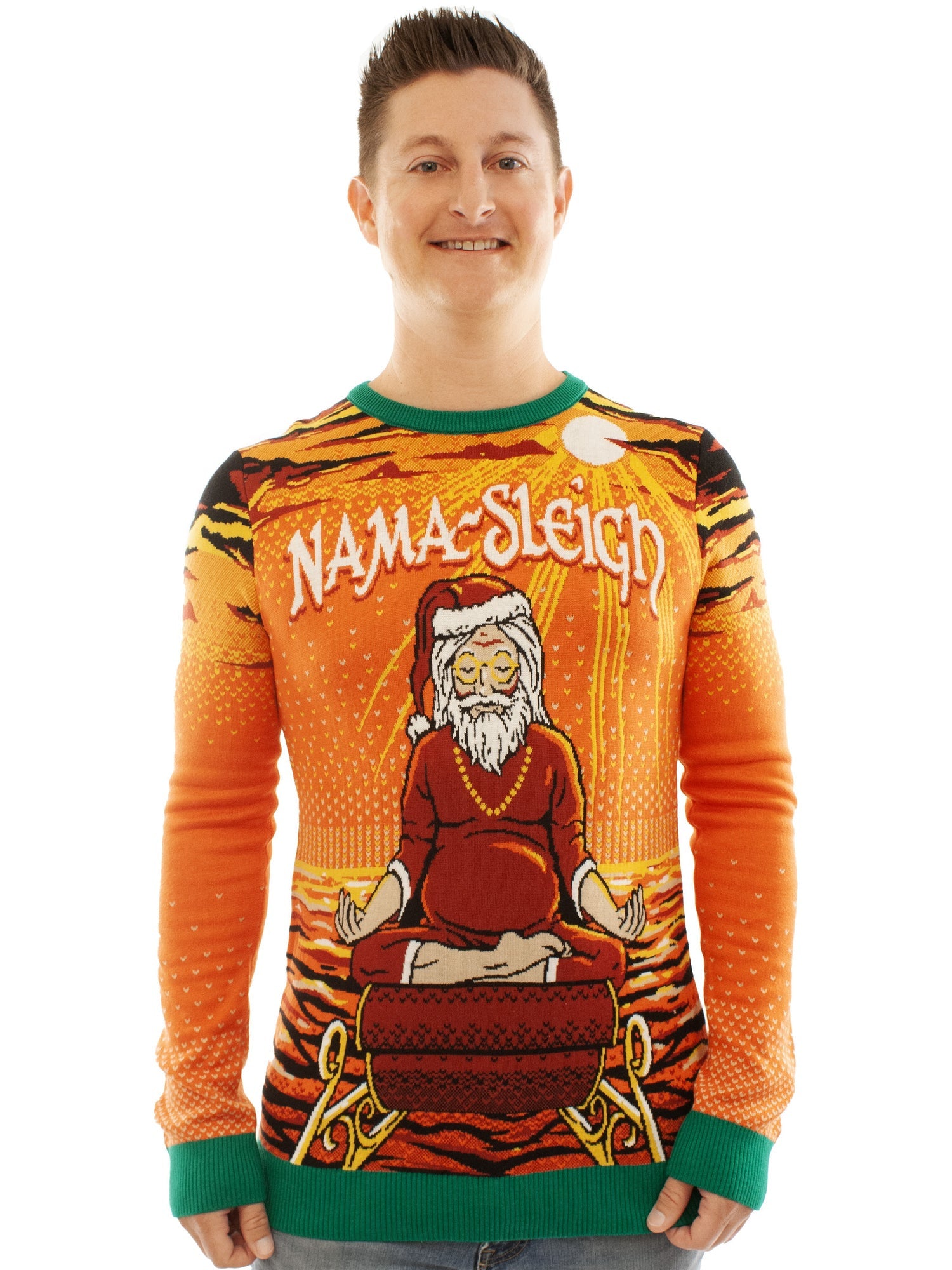 Nama-Sleigh Ugly Christmas Sweater – Moonbestprint