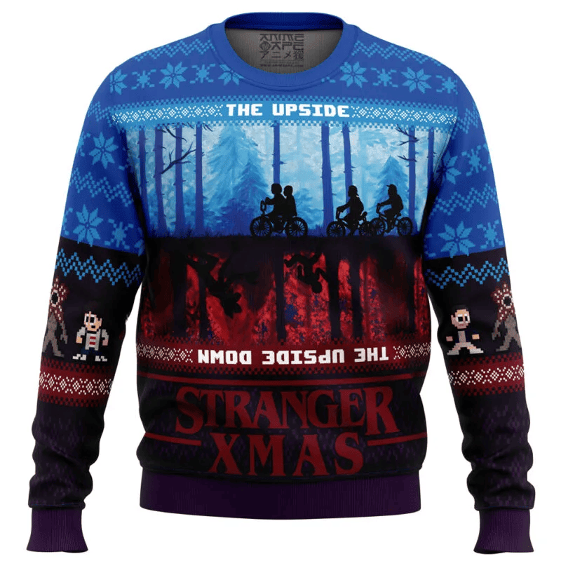 Stranger Xmas Things Ugly Christmas Sweater – Moonbestprint