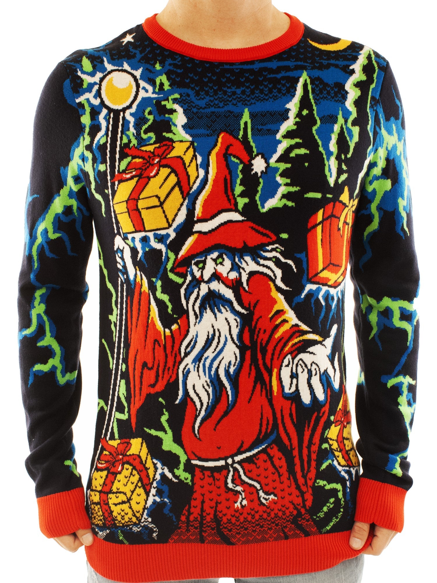 Wizard Santa Ugly Christmas Sweater – Moonbestprint