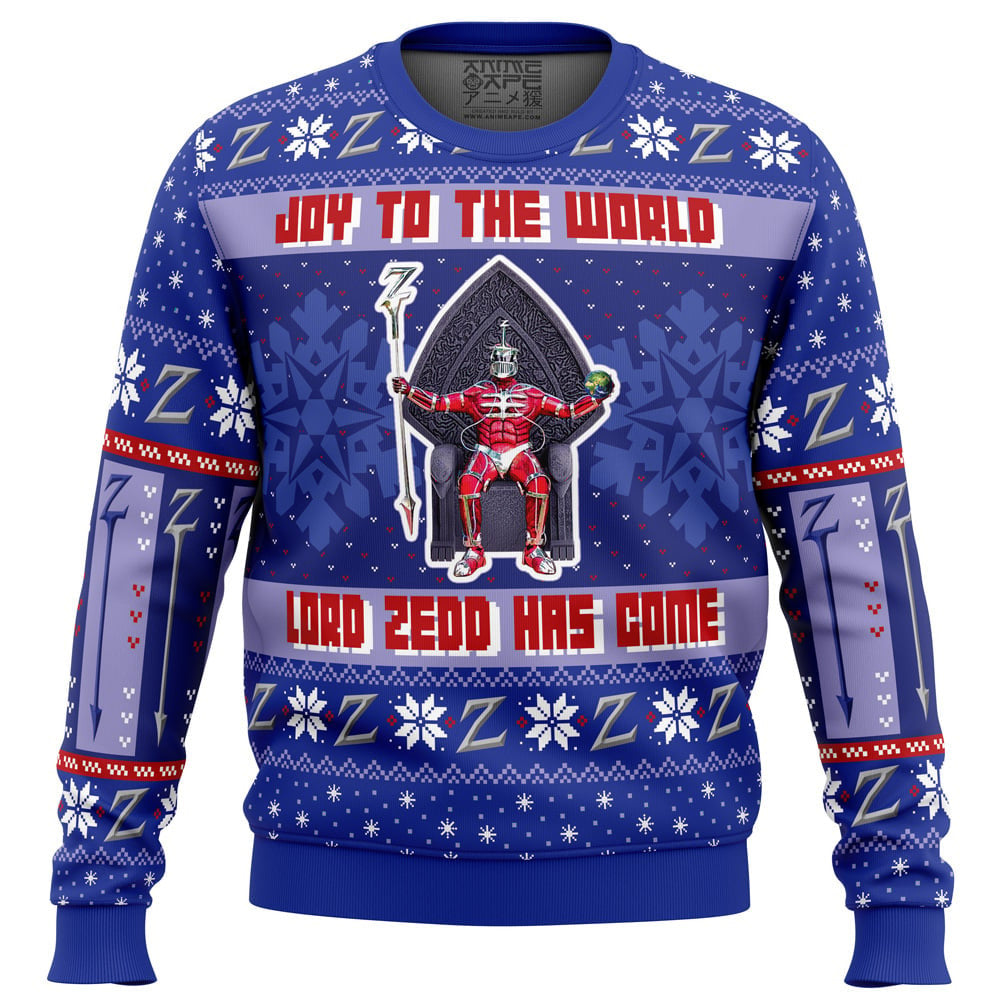 Lord Zedd Has Come Power Rangers Ugly Christmas Sweater – Moonbestprint