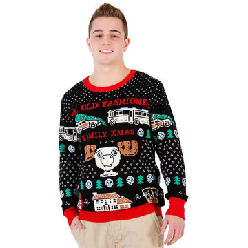 Christmas Vacation Fun Old Fashioned Family Ugly Christmas Sweater – Moonbestprint