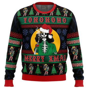 Yohohoho Hippie Trip Brook One Piece Ugly Christmas Sweater – Moonbestprint