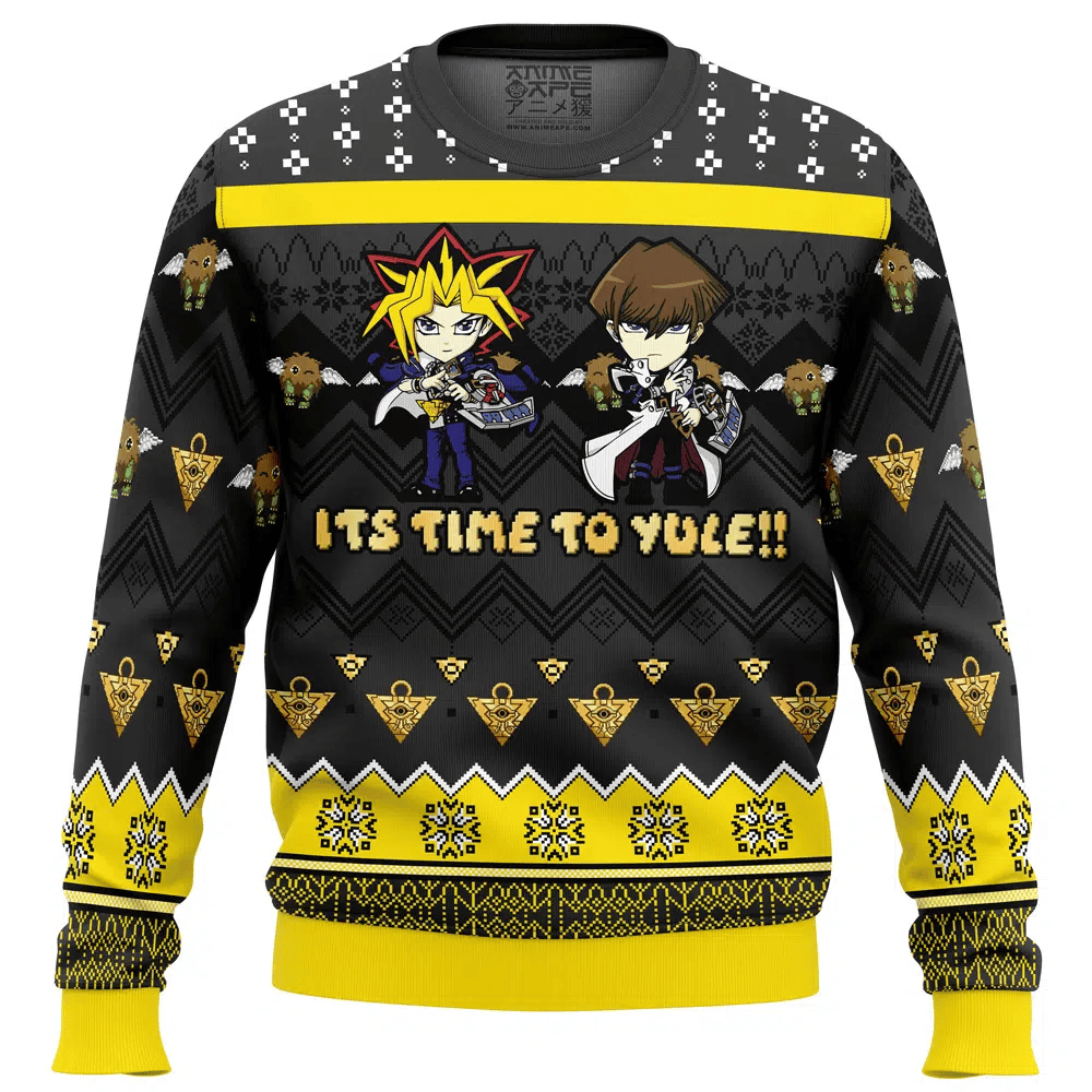 It's Time To Yule! Yu Gi Oh Ugly Christmas Sweater – Moonbestprint