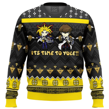 It's Time To Yule! Yu Gi Oh Ugly Christmas Sweater – Moonbestprint