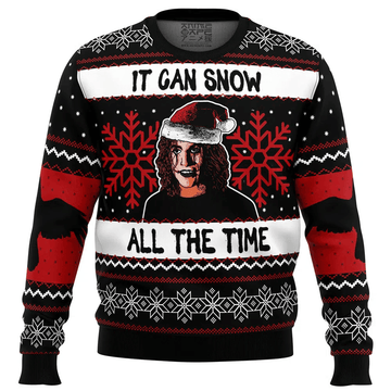 The Crow It Can Snow All The Time Ugly Christmas Sweater – Moonbestprint
