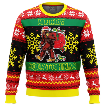 Merry Squatchmas Ugly Christmas Sweater – Moonbestprint