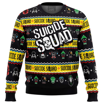 Anti-Hero Team Suicide Squad DC Comics Ugly Christmas Sweater – Moonbestprint
