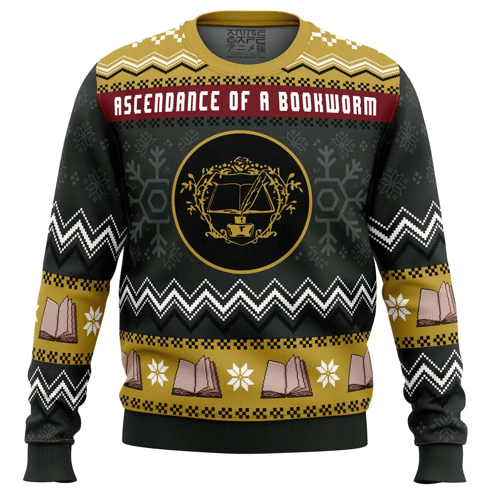 Ascendance Of A Bookworm Ugly Christmas Sweater – Moonbestprint