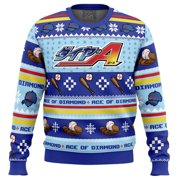 Ace Of Diamond Ugly Christmas Sweater – Moonbestprint