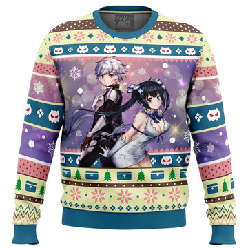 Bell And Hestia Danmachi Ugly Christmas Sweater – Moonbestprint