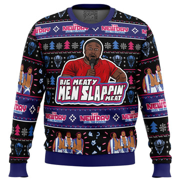 Big Meaty Men Slappin Meat The New Day Ugly Christmas Sweater – Moonbestprint