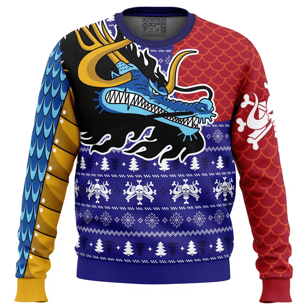 Kaido Dragon One Piece Ugly Christmas Sweater – Moonbestprint