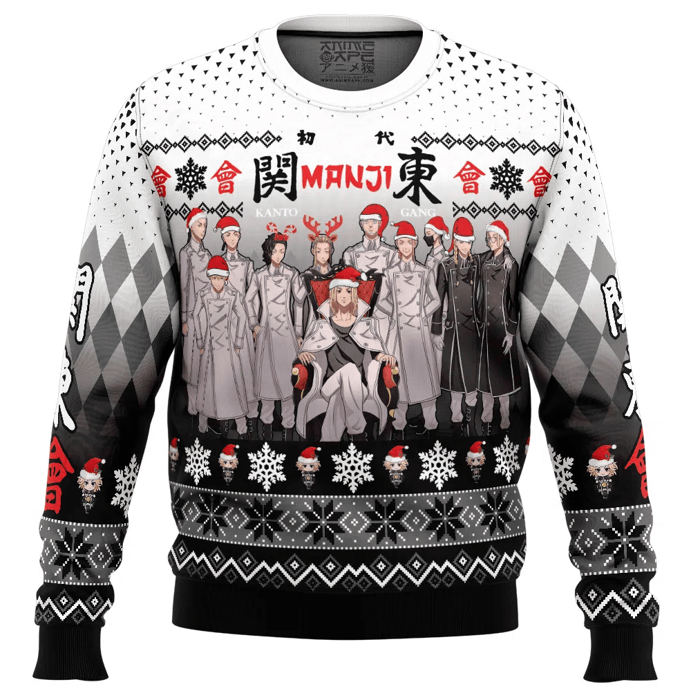Kanto Gang Tokyo Revengers Ugly Christmas Sweater – Moonbestprint