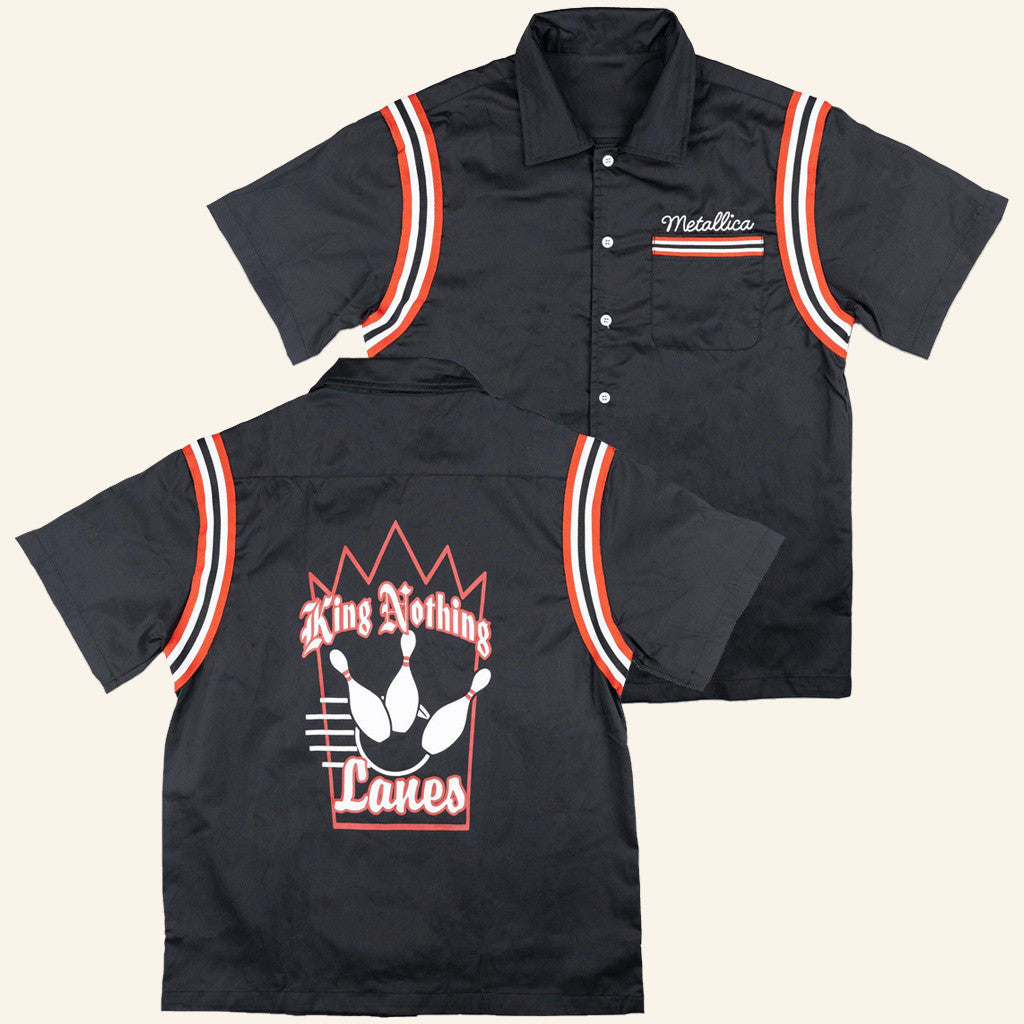 Metallica Merch King Nothing Lanes Bowling Hawaiian Shirt Presents For Music Lovers – Moonbestprint