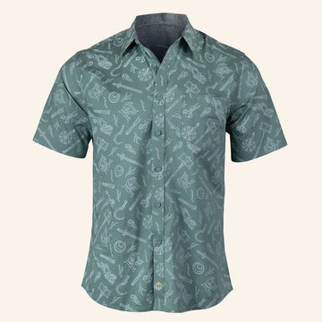 Critical Role Merch Bells Hells Button Up Shirt Good Christmas Gifts For Men – Moonbestprint