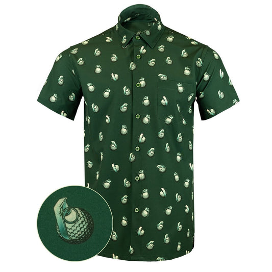 Golfnade Button Down Shirt Concealed Carry Hawaiian Shirt Best Christmas Gifts For Boyfriend – Moonbestprint