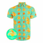 Cans And Toucans Mint Button Down Shirt Outdoor Hawaiian Tactical Shirt Gifts For Friends – Moonbestprint