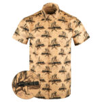 Bear Arms Button Down Shirt Tactical Aloha Shirt Birthday Present For Husband – Moonbestprint