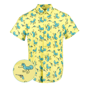 Billy Button Down Shirt Tactical Aloha Shirt Xmas Presents For Brother – Moonbestprint