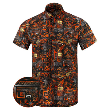 Lei Em Down Button Down Shirt Tactical Hawaiian Shirt Good Gifts For Brother – Moonbestprint