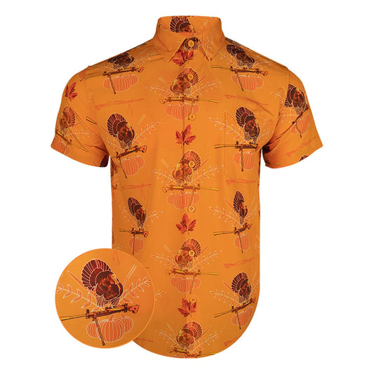 Full Platter Button Down Shirt Tactical Shirt Hawaii Style Gifts For Thanksgiving – Moonbestprint
