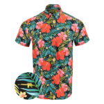 Paradise Button Down Shirt Outdoor Hawaiian Tactical Shirt Gifts For Friends – Moonbestprint