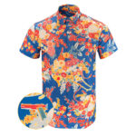 Romeo Button Down Shirt Gun Print Hawaiian Shirt Tactical Apparel Gifts For Father – Moonbestprint