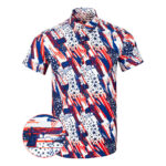 Eagles And Deagles Button Down Shirt Pearl Snaps Clothing Gun Print Hawaiian Shirt Dad Gifts – Moonbestprint