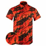 The Dead Eye Button Down Shirt Gun Print Hawaiian Shirt Gifts For Father In Law – Moonbestprint