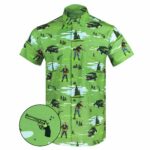 The Gilmore Button Down Shirt Tactical Hawaiian Shirt Gift Ideas For Gun Lovers – Moonbestprint
