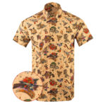 The Jerry Button Down Shirt Gun Print Hawaiian Shirt Present For Husband – Moonbestprint