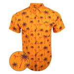 Trigger Happy Sunset Button Down Shirt Outdoor Hawaiian Tactical Shirt Gifts For Son In Law – Moonbestprint